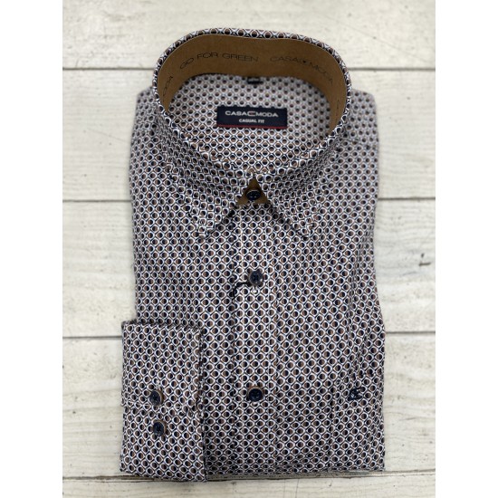 Casa Moda LS Shirt Brown