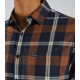 Diesel Tory LS Shirt Maple Wood Check