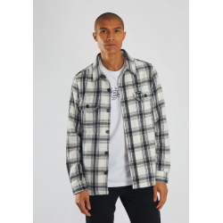 Diesel Overshirt Monty Black-White