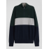 Eden Park Sweatshirt Grey & Olive & Navy