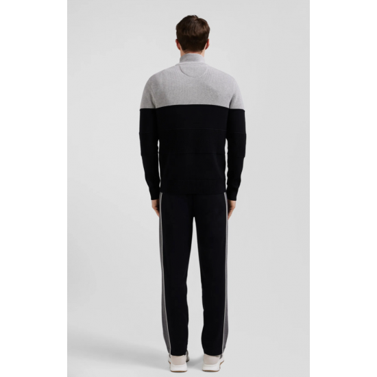 Eden Park Sweatshirt Grey & Navy