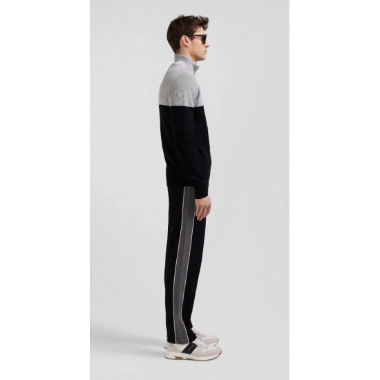 Eden Park Sweatshirt Grey & Navy