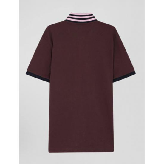 Eden Park Polo Shirt Burgundy