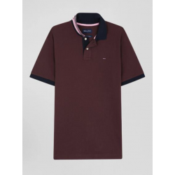Eden Park Polo Shirt Burgundy