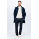 Fynch Hatton Twill Carcoat Navy