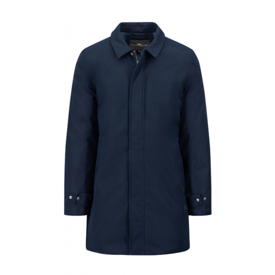 Fynch Hatton Twill Carcoat Navy