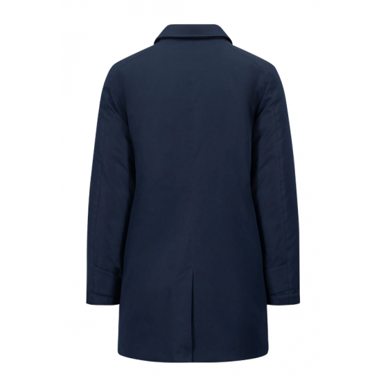 Fynch Hatton Twill Carcoat Navy