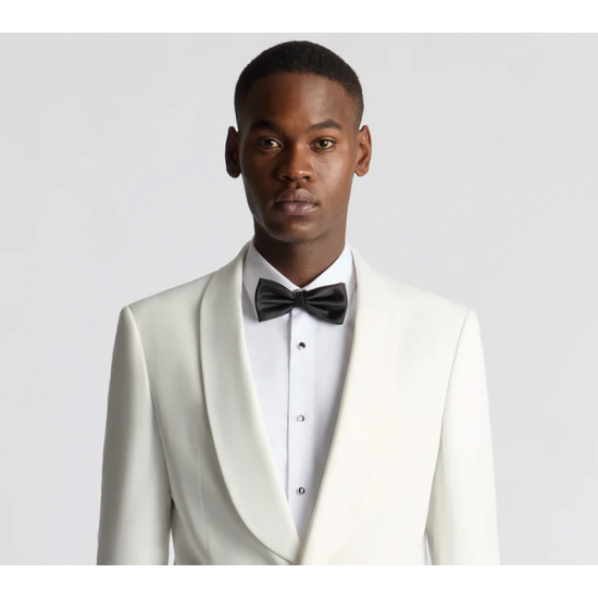 Remus Uomo Dinner Jacket Slim Fit White