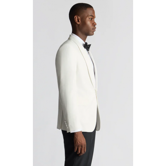 Remus Uomo Dinner Jacket Slim Fit White