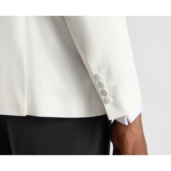 Remus Uomo Dinner Jacket Slim Fit White