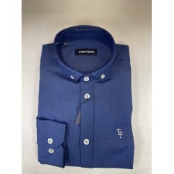 Tom Penn LS Shirt Royal