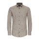 Venti LS Shirt Modern Fit Navy - Green - Orange Print