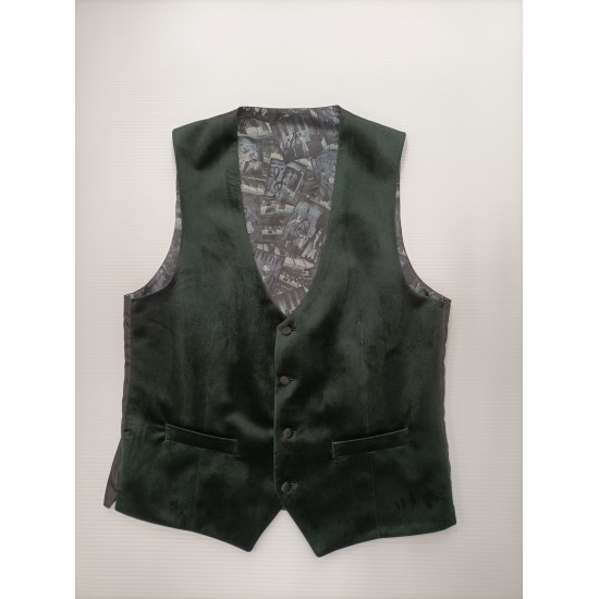 Mens Velvet Waistcoat