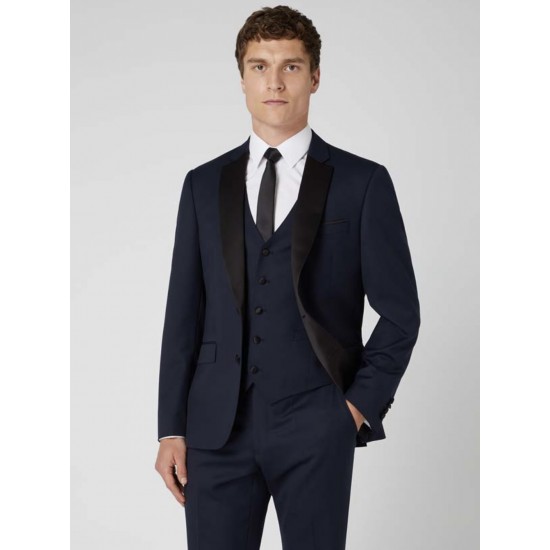Tapered Wool-Rich Dinner Suit Tapered Wool-Rich Dinner Suit