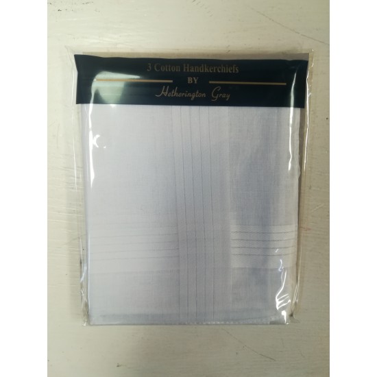 Men's 3 Pack Handkerchiefs 