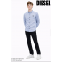Diesel Keane Oxford LS Shirt Navy