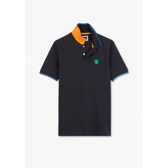 Short-sleeved polo shirt