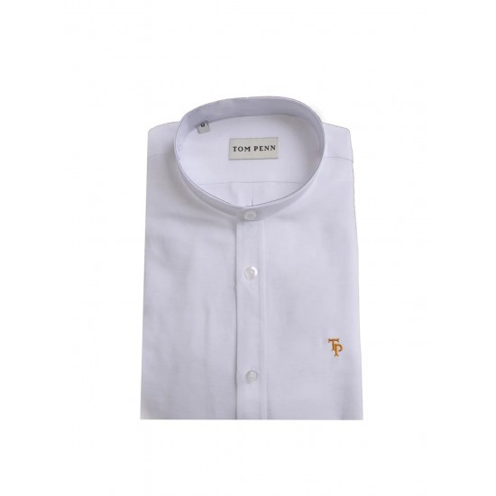 Tom Penn Grandfather Collar Shirt