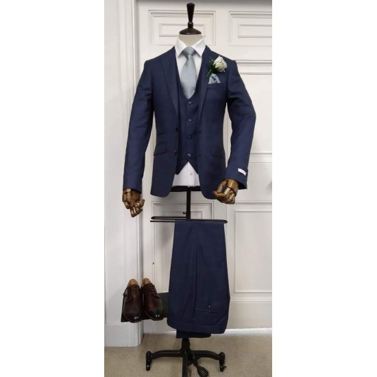 Tapered fit 3-piece suit