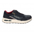 Bugatti men's sneaker lace-up zipper white mix low shoes
