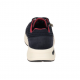 Bugatti men's sneaker lace-up zipper white mix low shoes