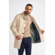 Barracuda Trench Coat Stone