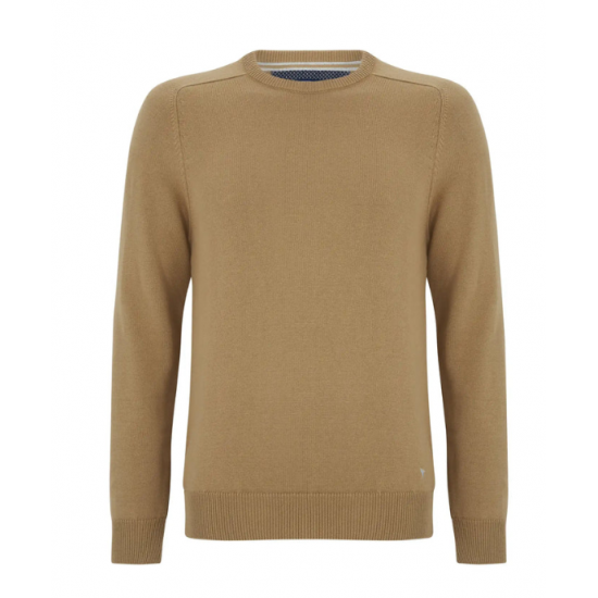 Round Neck Sweater Gold