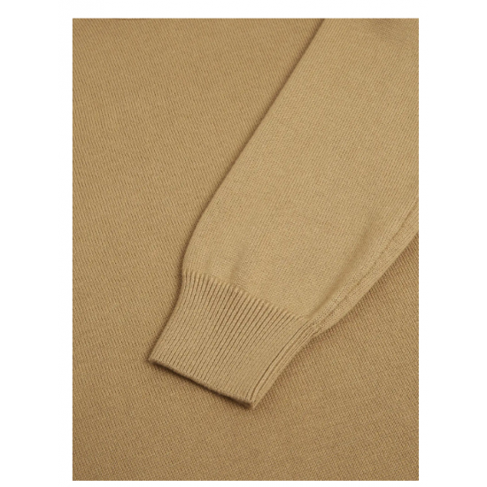 Round Neck Sweater Gold