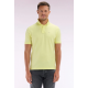 Plain Yellow Pima Cotton Polo S/S