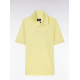 Plain Yellow Pima Cotton Polo S/S