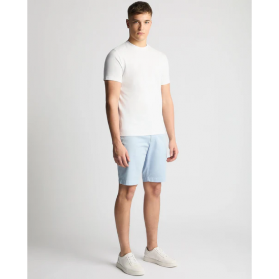Relaxed Fit Crew Neck Tencel T-Shirt White