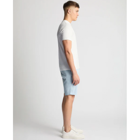 Relaxed Fit Crew Neck Tencel T-Shirt White
