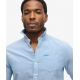 Organic Cotton LS Oxford Shirt Royal Blue