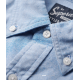 Organic Cotton LS Oxford Shirt Royal Blue