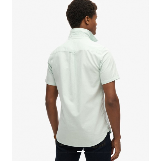 Oxford Short Sleeve Shirt Light Green