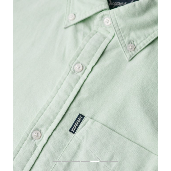 Oxford Short Sleeve Shirt Light Green