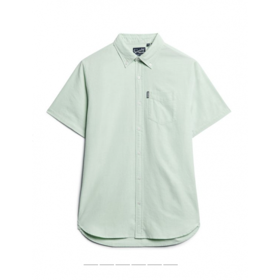 Oxford Short Sleeve Shirt Light Green