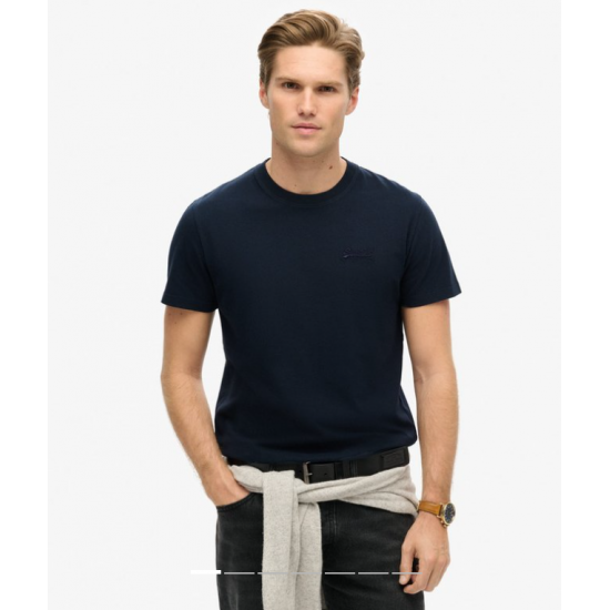 Organic Cotton Essential Logo T-Shirt Eclipse Navy