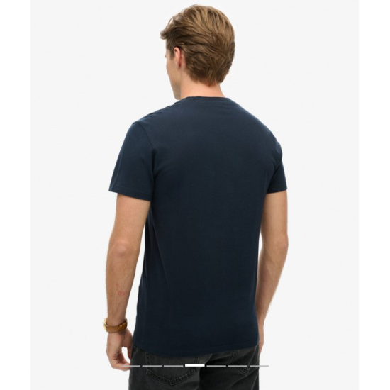 Organic Cotton Essential Logo T-Shirt Eclipse Navy