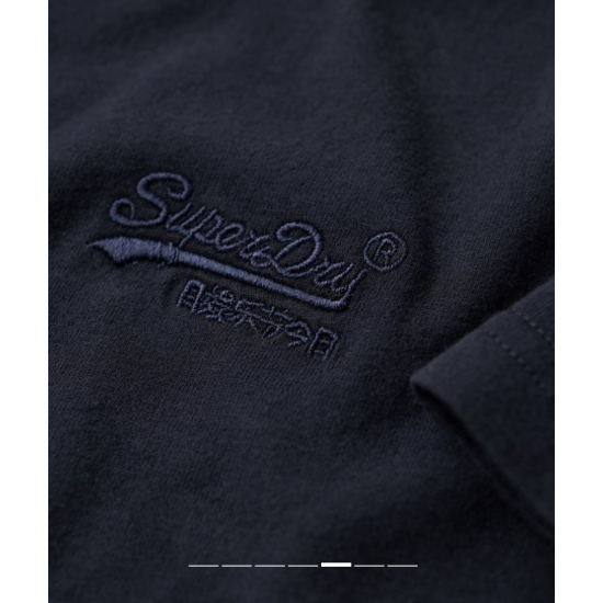 Organic Cotton Essential Logo T-Shirt Eclipse Navy