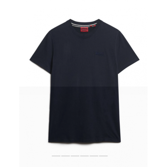 Organic Cotton Essential Logo T-Shirt Eclipse Navy