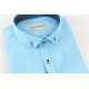 TOM PENN S/S SHIRT OXFORD TURQ TP828