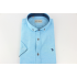 TOM PENN S/S SHIRT OXFORD TURQ TP828