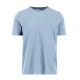Cotton T-shirt with a round neck