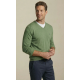 V-neck Cotton Jumper