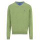 V-neck Cotton Jumper