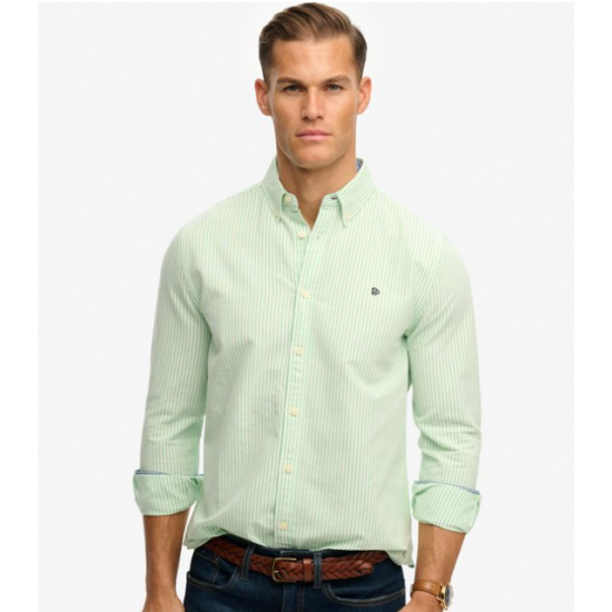 Preppy Oxford Long Sleeve Shirt