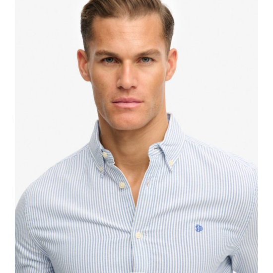 Preppy Oxford Long Sleeve Shirt