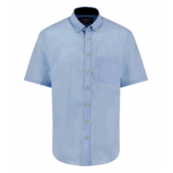 Short-sleeved cotton shirt