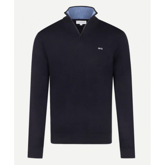 Half-Zip Sweater Cotton Cashmere